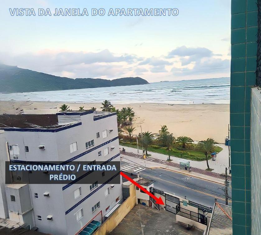 Kitnet Guilhermina Frente Feirinha E Mar Apartment Прая Гранде Екстериор снимка